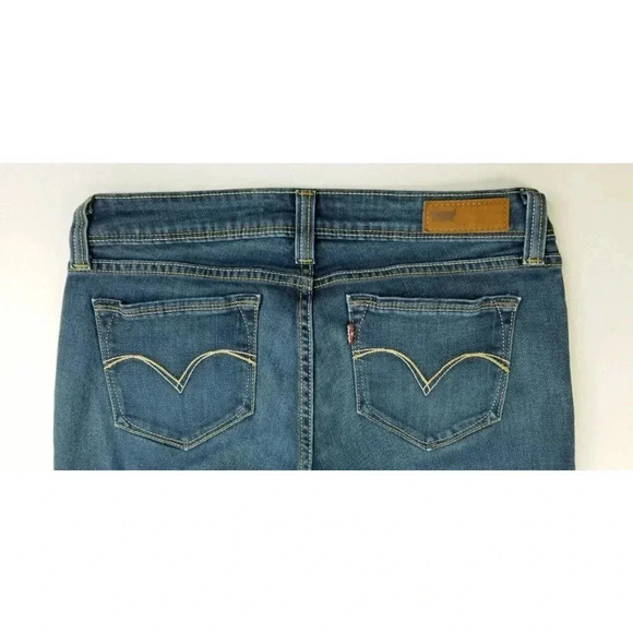 Levi's 30X30 Women's Bold Curve Low Rise Skinny Silhouette Size 11 Juniors Jeans - Picture 7 of 14